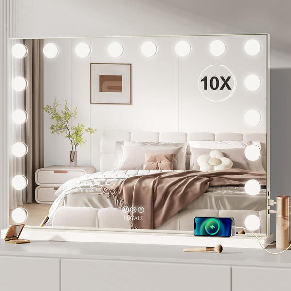 Royals Hollywood make up Spiegel - 80x60CM - 18x Led Lampen
